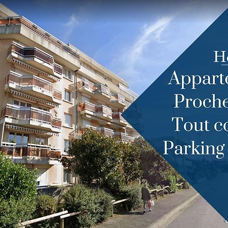 Homey Wood - New - Appartement Avec Une Chambre - Parking Prive Gratuit - Balcon Prive - A 5 Min De La Gare Pour Rejoindre Geneve Annemasse Kültér fotó